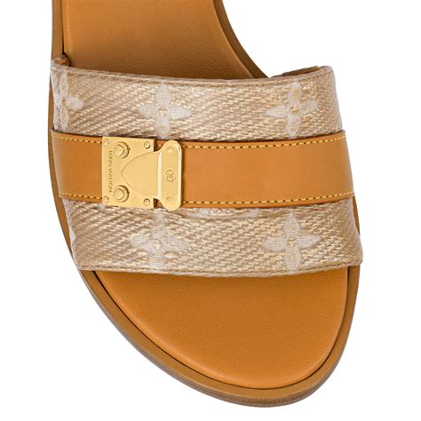 louis vuitton lock it mule fur|Louis Vuitton mules for women.